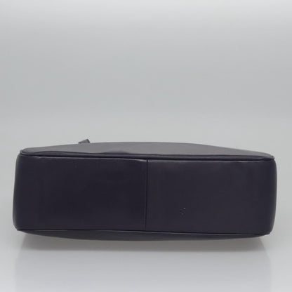 Prada Purple Leather Tote