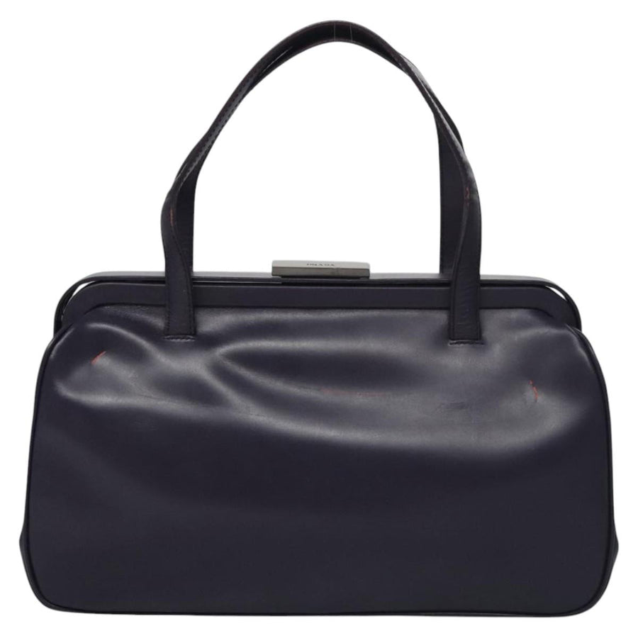 Prada Purple Leather Tote