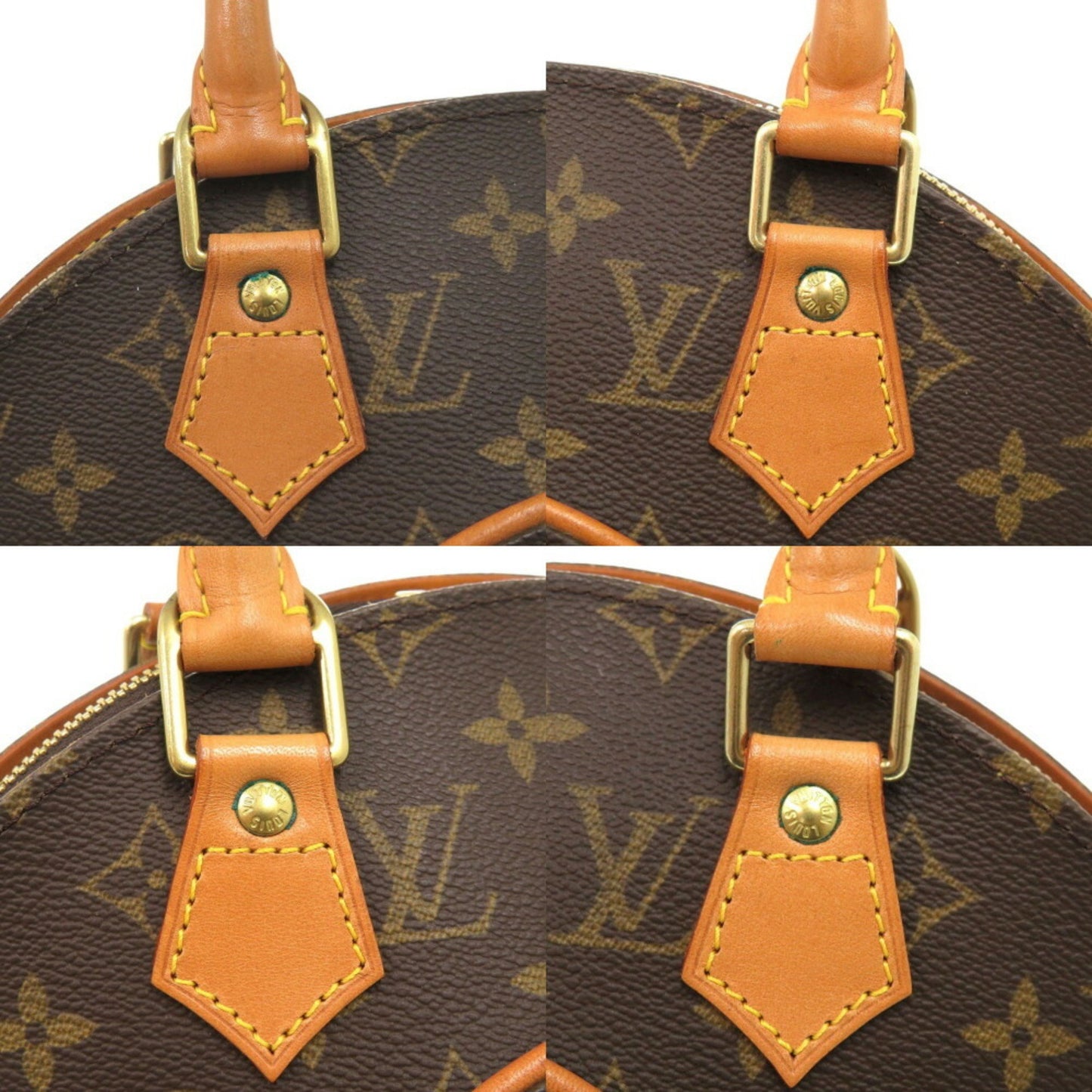 Louis Vuitton Brown Canvas Ellipse