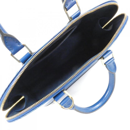 Louis Vuitton Blue Leather Alma