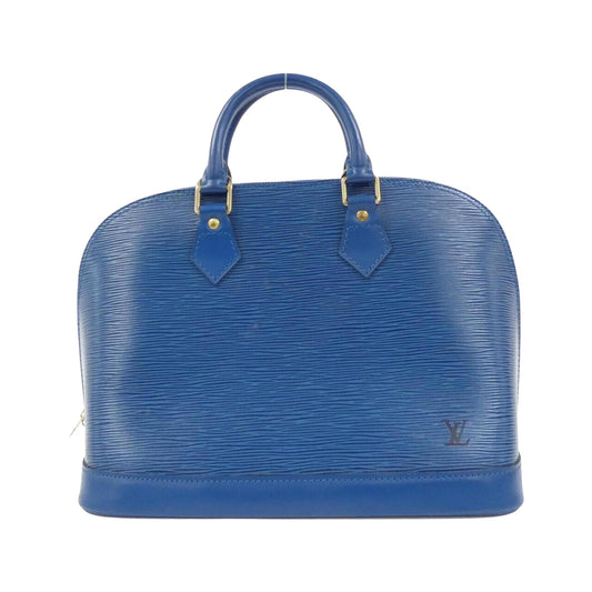 Louis Vuitton Blue Leather Alma