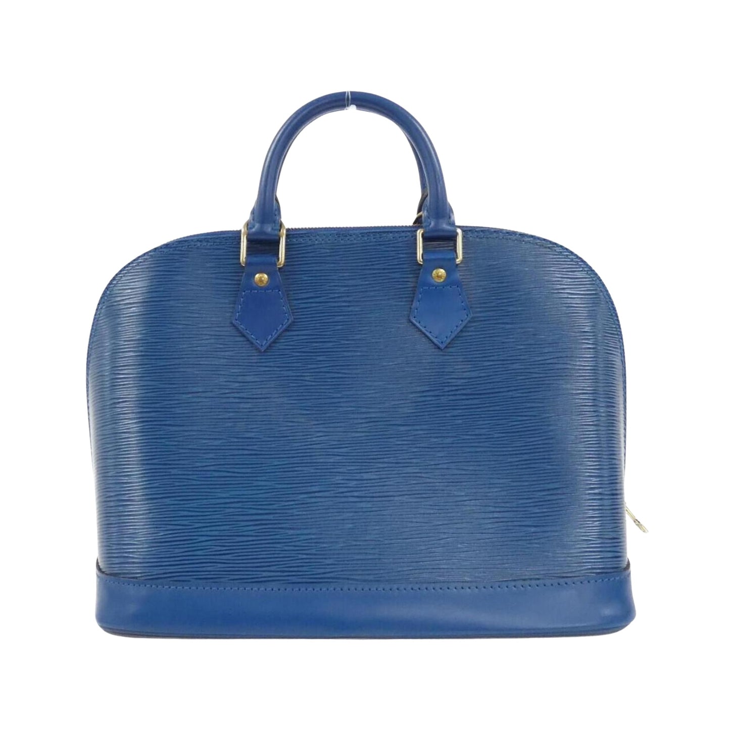Louis Vuitton Blue Leather Alma