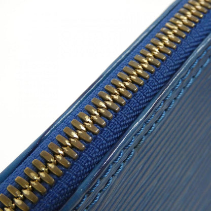 Louis Vuitton Blue Leather Alma