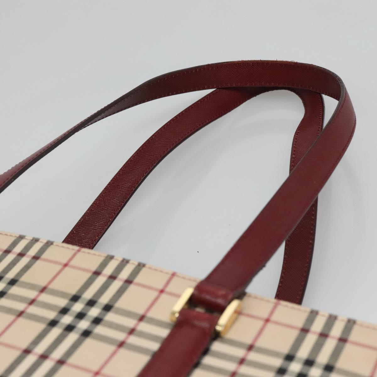 Burberry Brown Canvas Nova Check