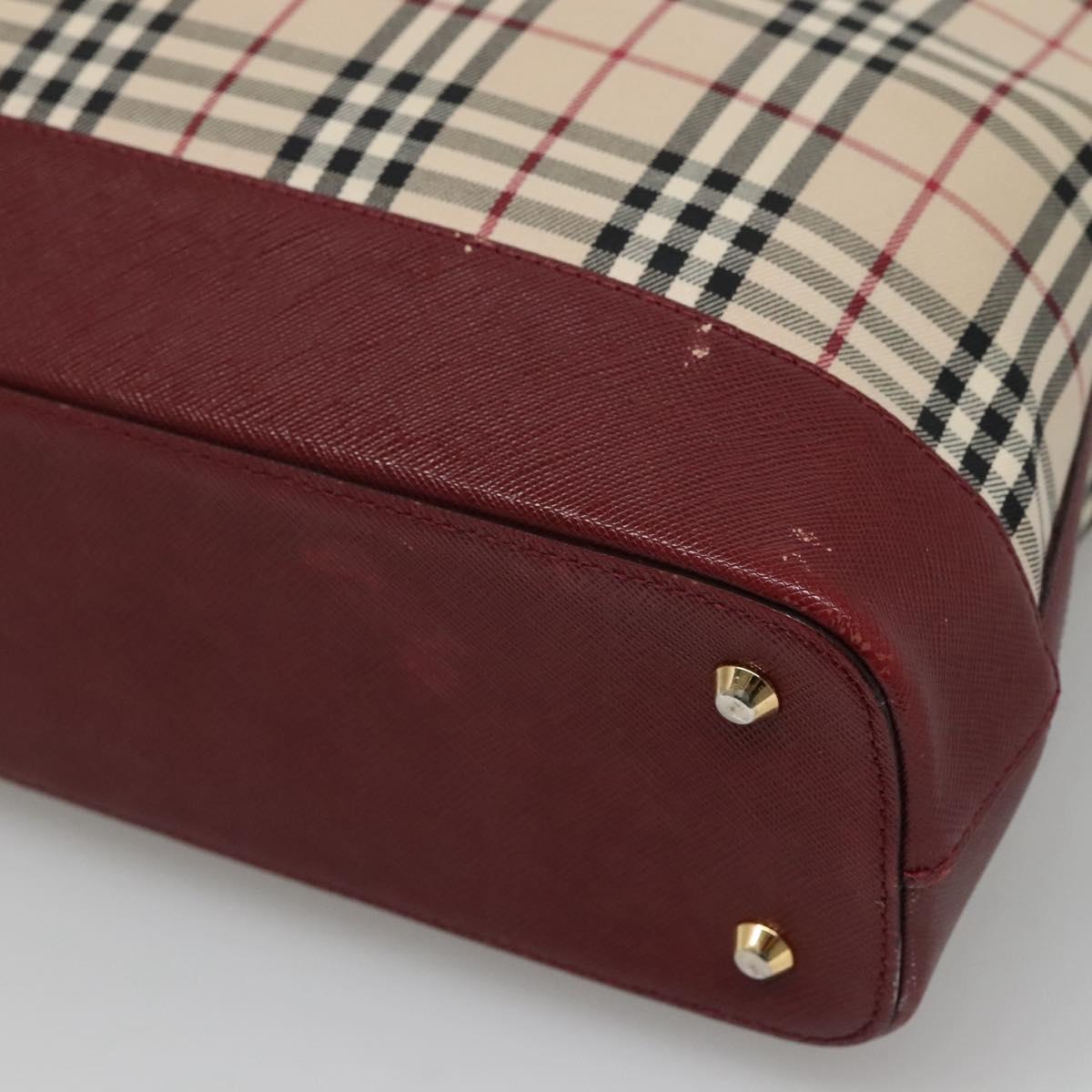Burberry Brown Canvas Nova Check