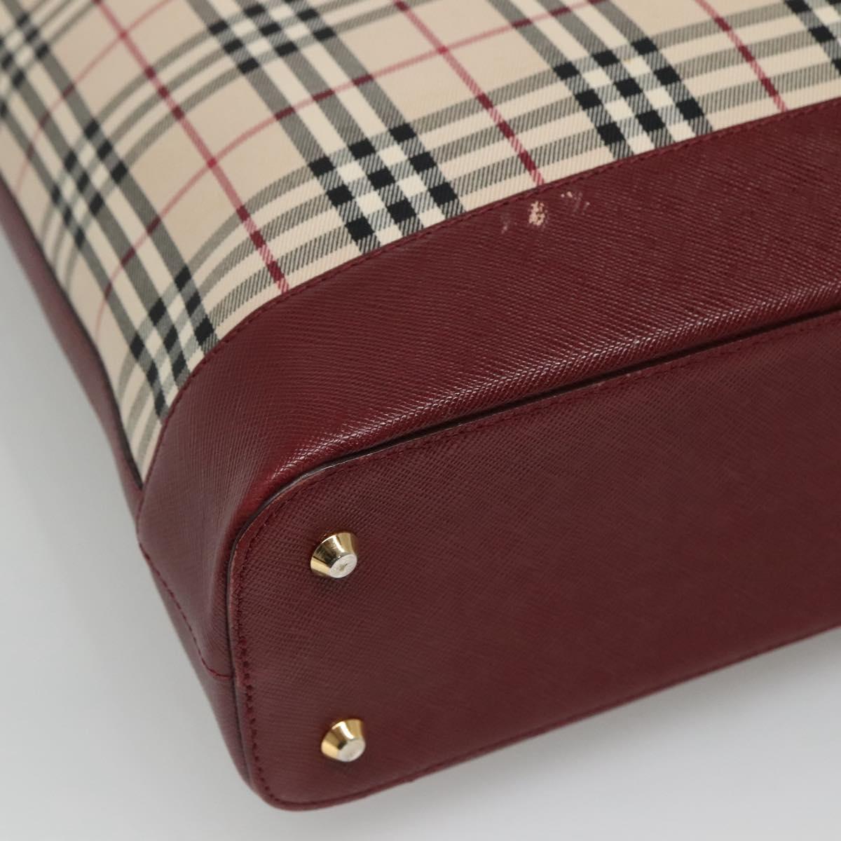 Burberry Brown Canvas Nova Check