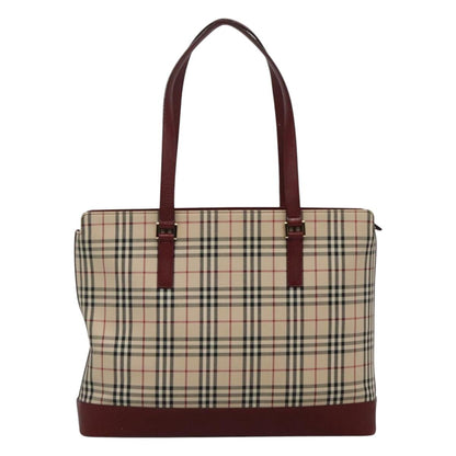 Burberry Brown Canvas Nova Check
