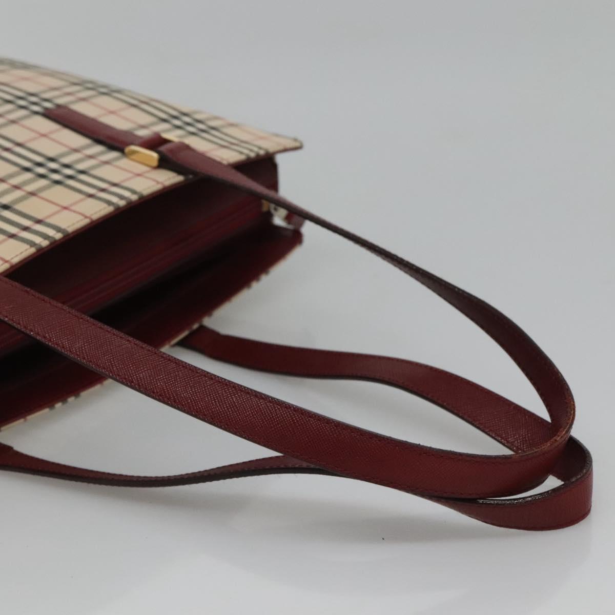 Burberry Brown Canvas Nova Check