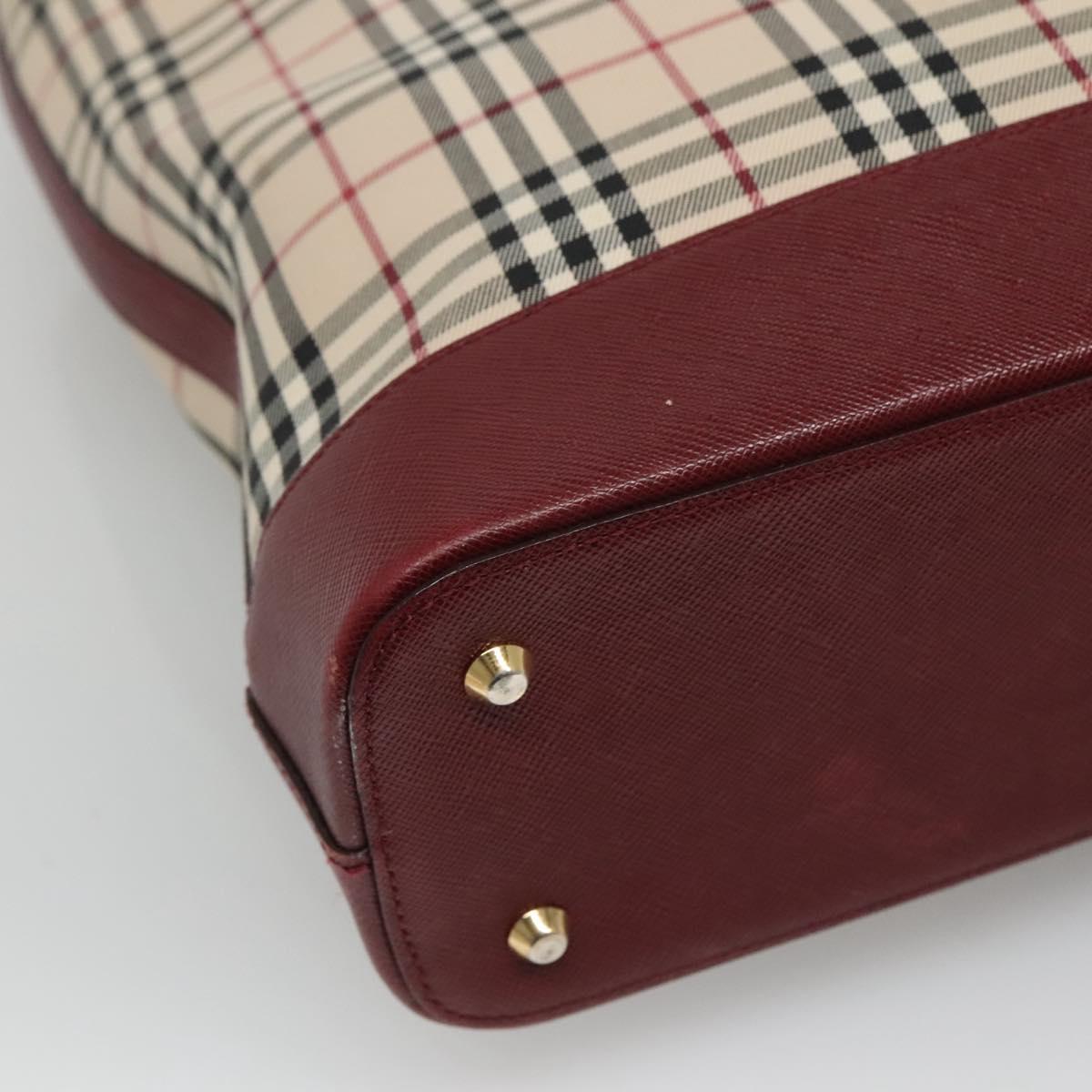 Burberry Brown Canvas Nova Check