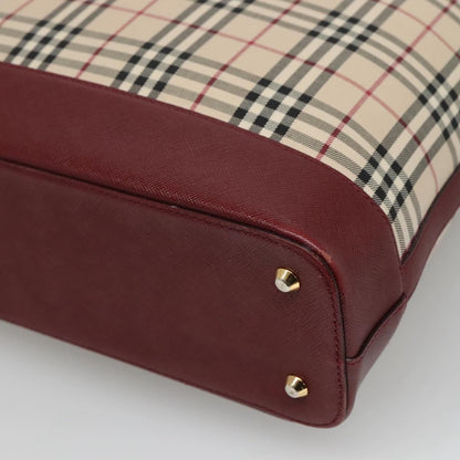 Burberry Brown Canvas Nova Check