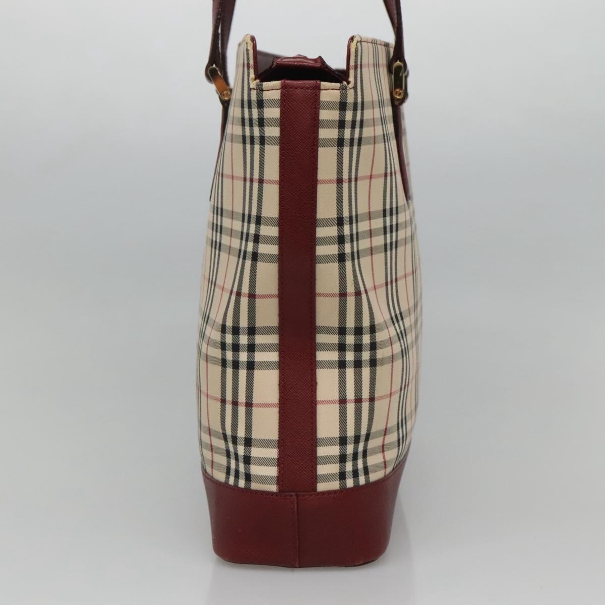 Burberry Brown Canvas Nova Check