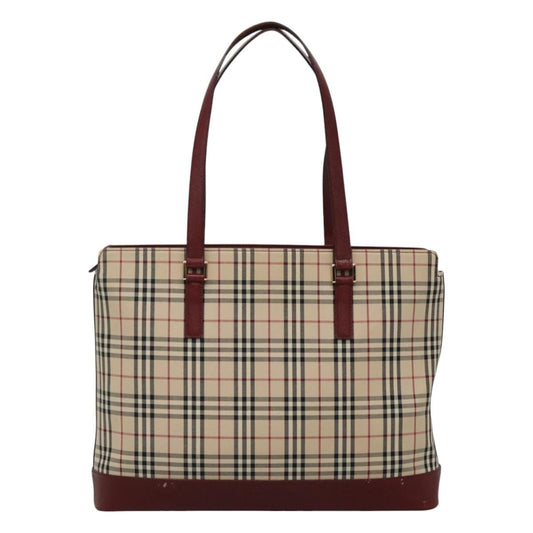 Burberry Brown Canvas Nova Check
