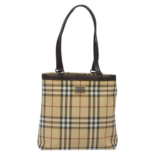 Burberry Brown Canvas Nova Check