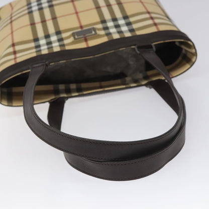 Burberry Brown Canvas Nova Check
