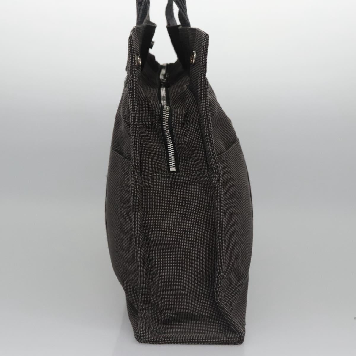 Hermès Gray Canvas Herline