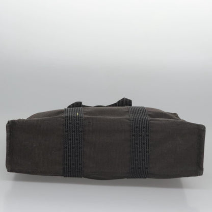 Hermès Gray Canvas Herline