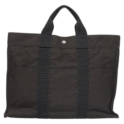Hermès Gray Canvas Herline