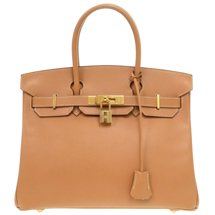 Hermès Brown Leather Birkin 30