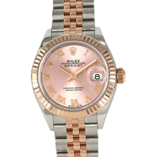Rolex Pink Gold And Steel Datejust 31mm