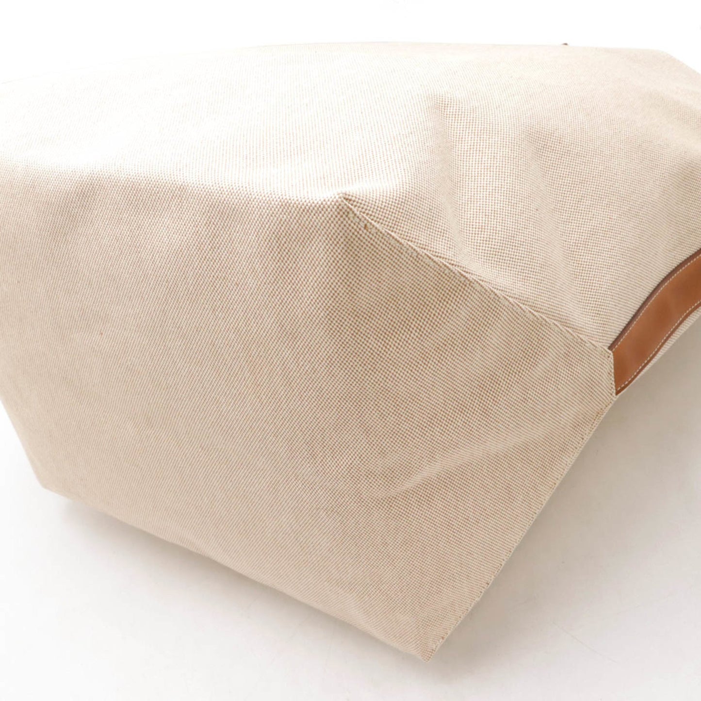 Hermès Brown Canvas Steeple Tote