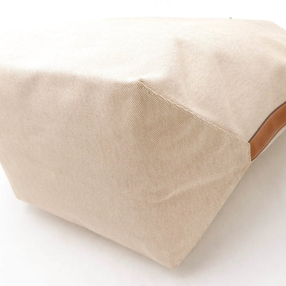 Hermès Brown Canvas Steeple Tote