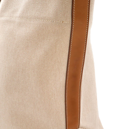 Hermès Brown Canvas Steeple Tote
