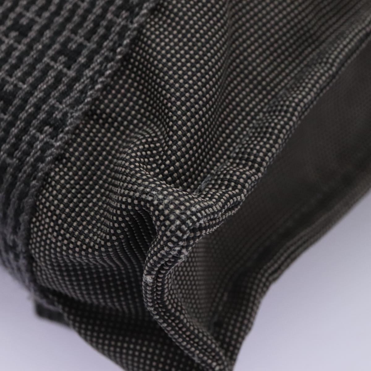 Hermès Gray Canvas Herline
