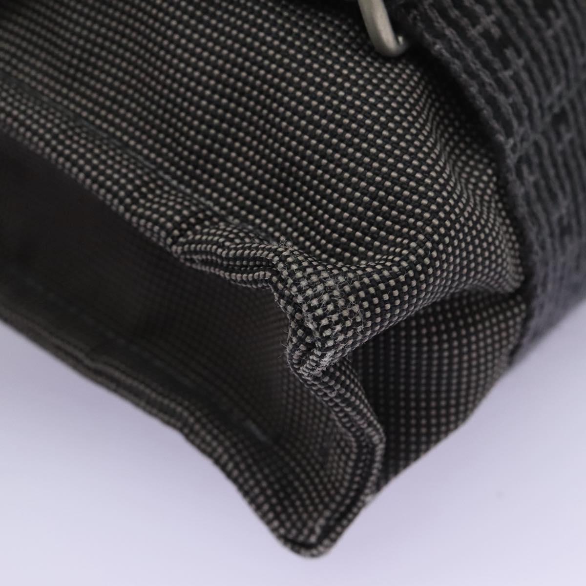 Hermès Gray Canvas Herline
