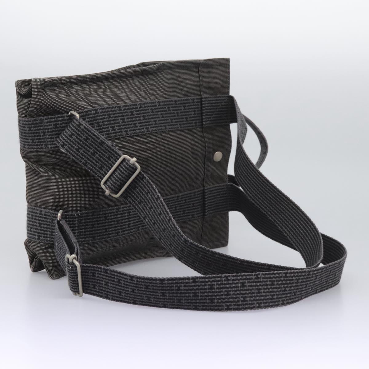 Hermès Gray Canvas Herline