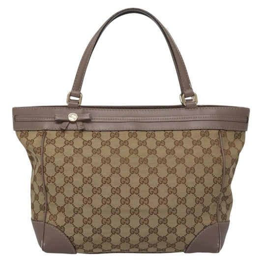 Gucci Brown Canvas Gg Canvas