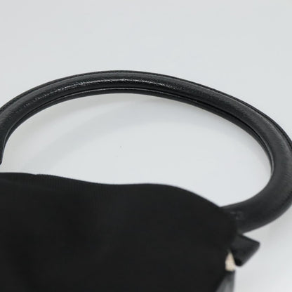 Salvatore Ferragamo Black Canvas Gancini