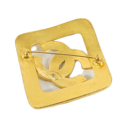 Chanel Gold Gold Plated Coco Mark