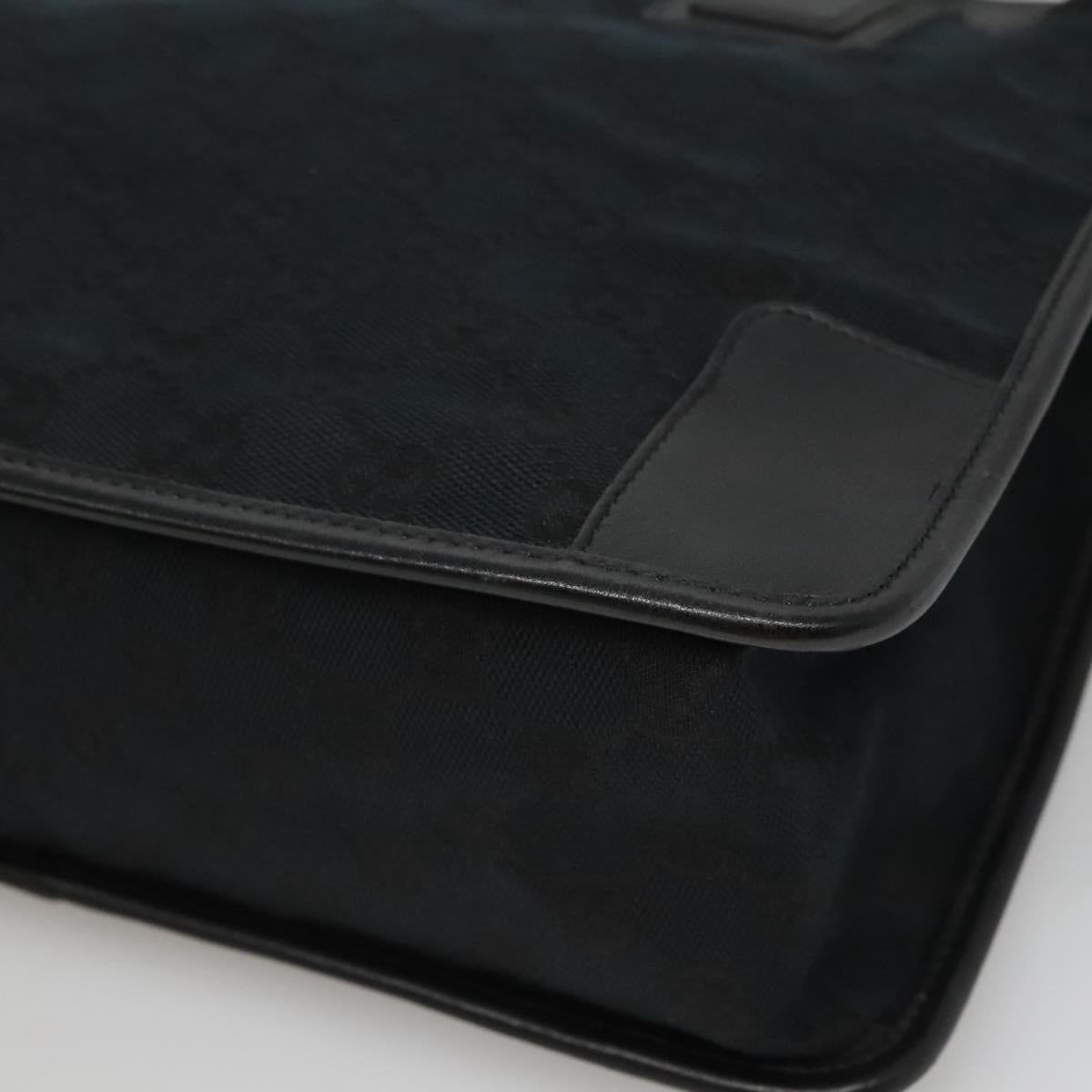 Gucci Black Canvas Gg Canvas