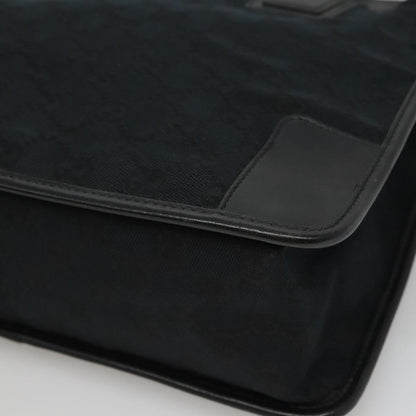 Gucci Black Canvas Gg Canvas