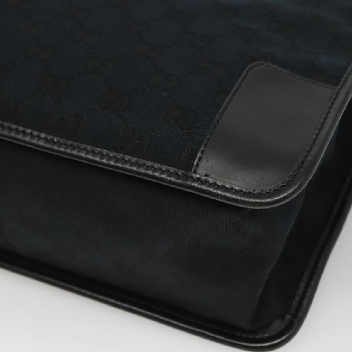 Gucci Black Canvas Gg Canvas
