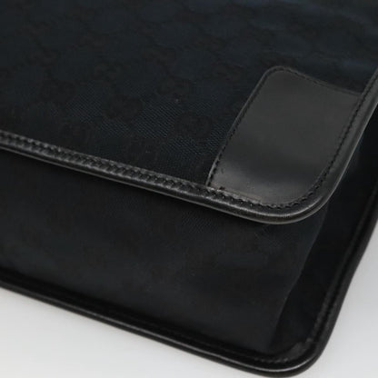 Gucci Black Canvas Gg Canvas