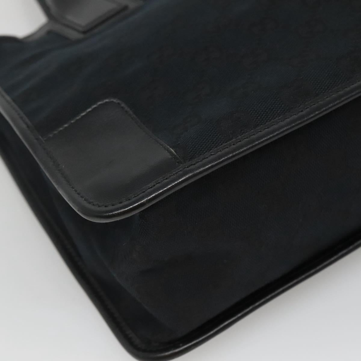 Gucci Black Canvas Gg Canvas
