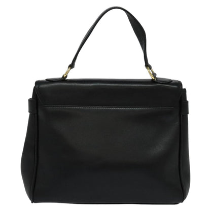 Burberry Black Leather Handbag