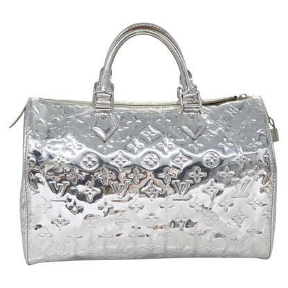 Louis Vuitton Silver Canvas Speedy 30