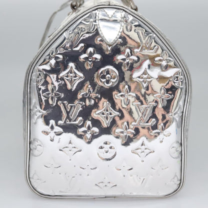 Louis Vuitton Silver Canvas Speedy 30
