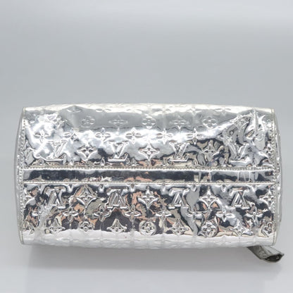 Louis Vuitton Silver Canvas Speedy 30