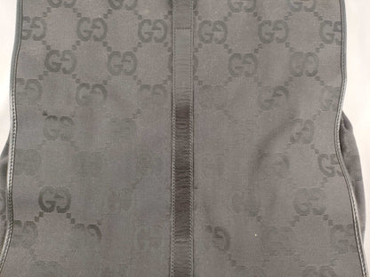 Gucci Black Canvas Jackie