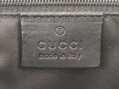 Gucci Black Canvas Jackie