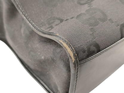 Gucci Black Canvas Jackie