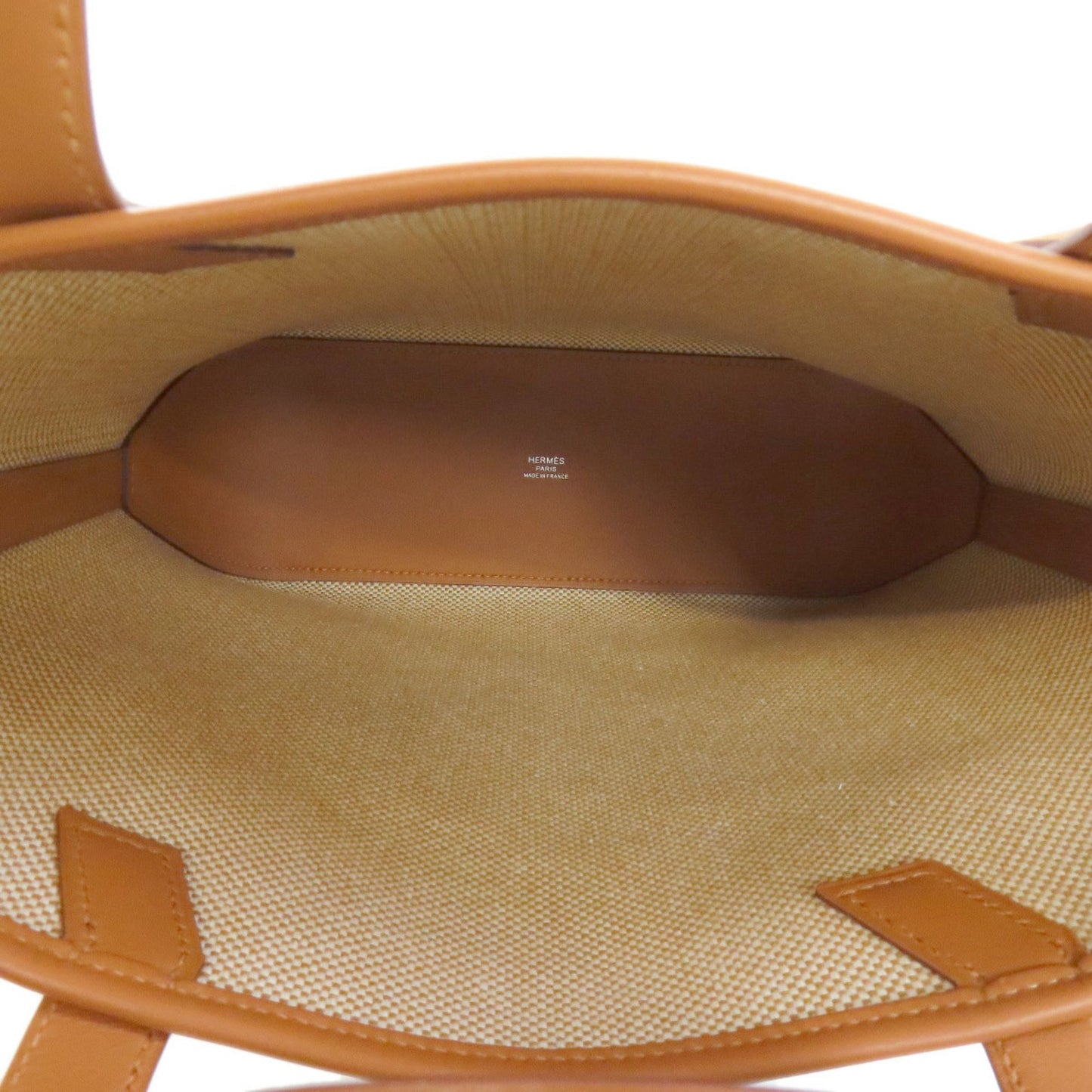 Hermès Brown Canvas Ambier