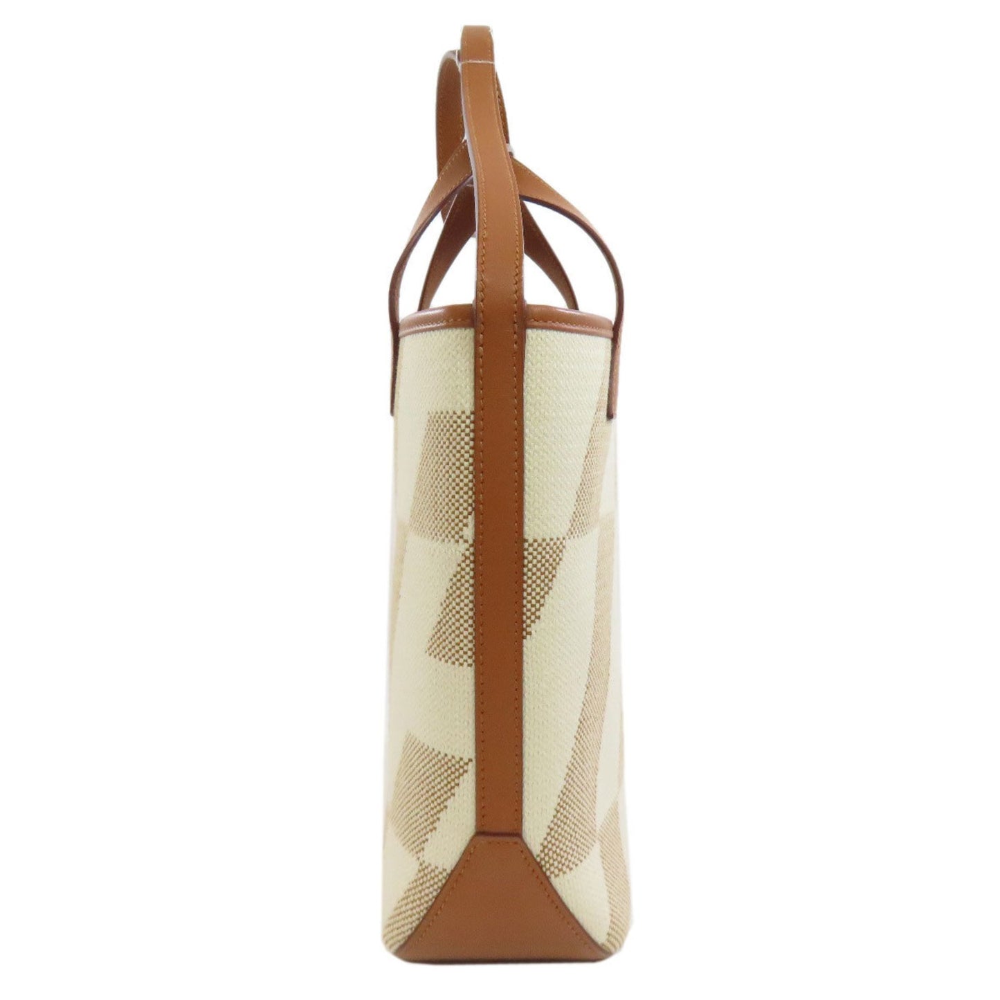 Hermès Brown Canvas Ambier
