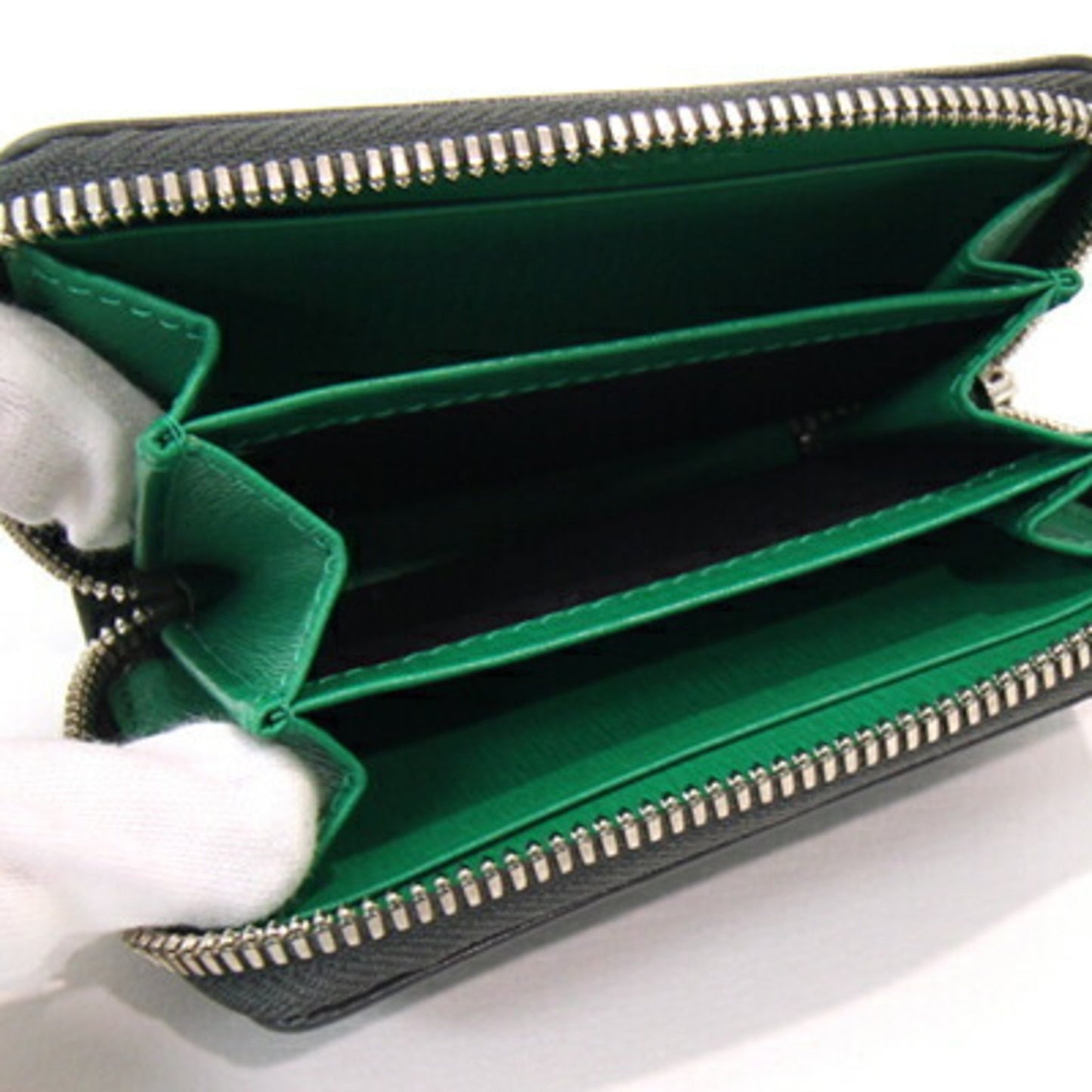 Balenciaga Black Leather Card Holder