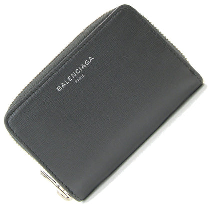 Balenciaga Black Leather Card Holder