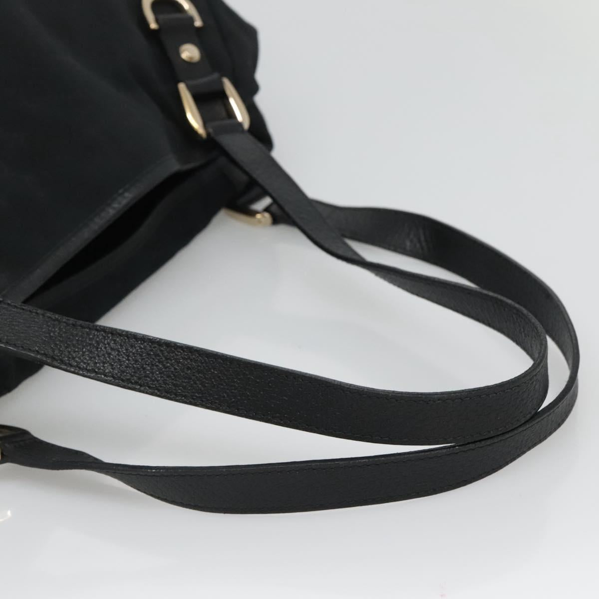 Gucci Black Canvas Abbey