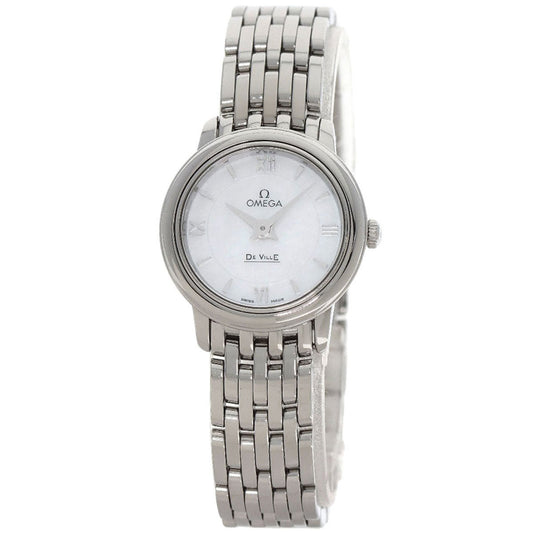 Omega White Steel De Ville